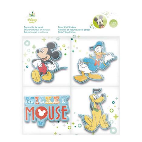 Mickey & Friends Foam Wall Sticker Set (Pack of 12) £4.49